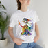 Rainbow Belly Dancer in Motion - Short Sleeve Tee